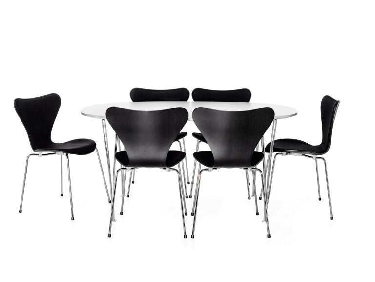 Fritz Hansen B614 tafel wit laminaat 240x120