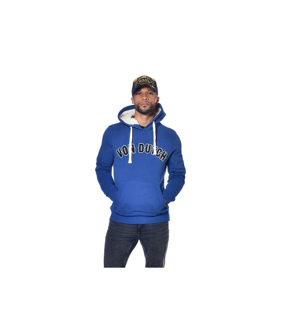 Sweat à capuche doublure sherpa homme Must
