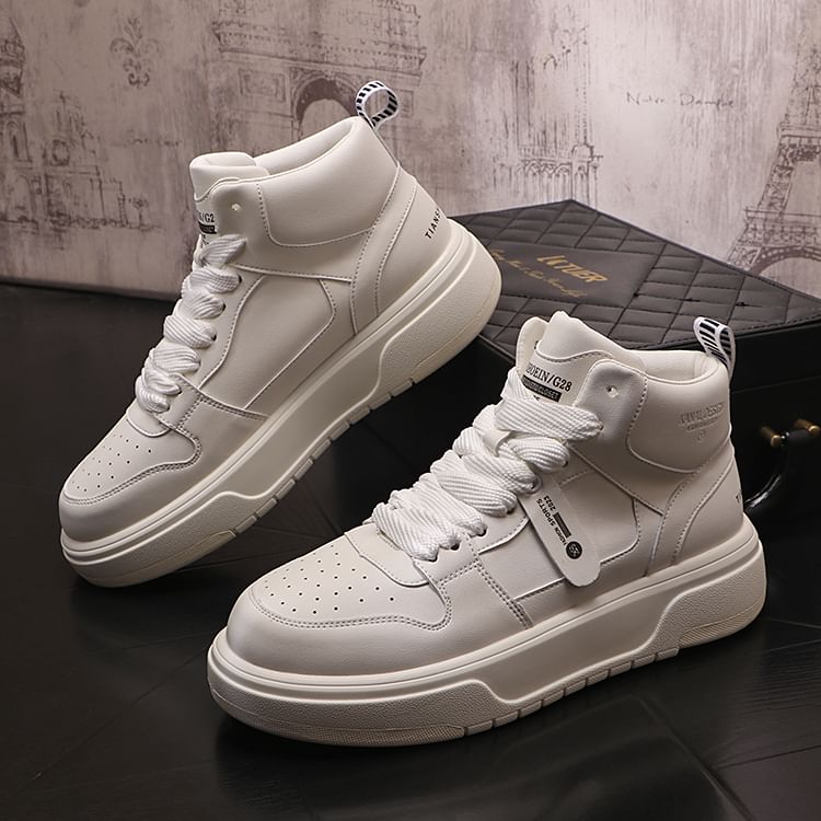 Mr Ozera - Hoge sneakers met letters (verschillende ontwerpen)