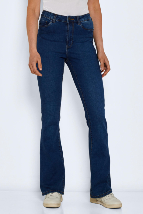 Noisy may blauwe dames jeans