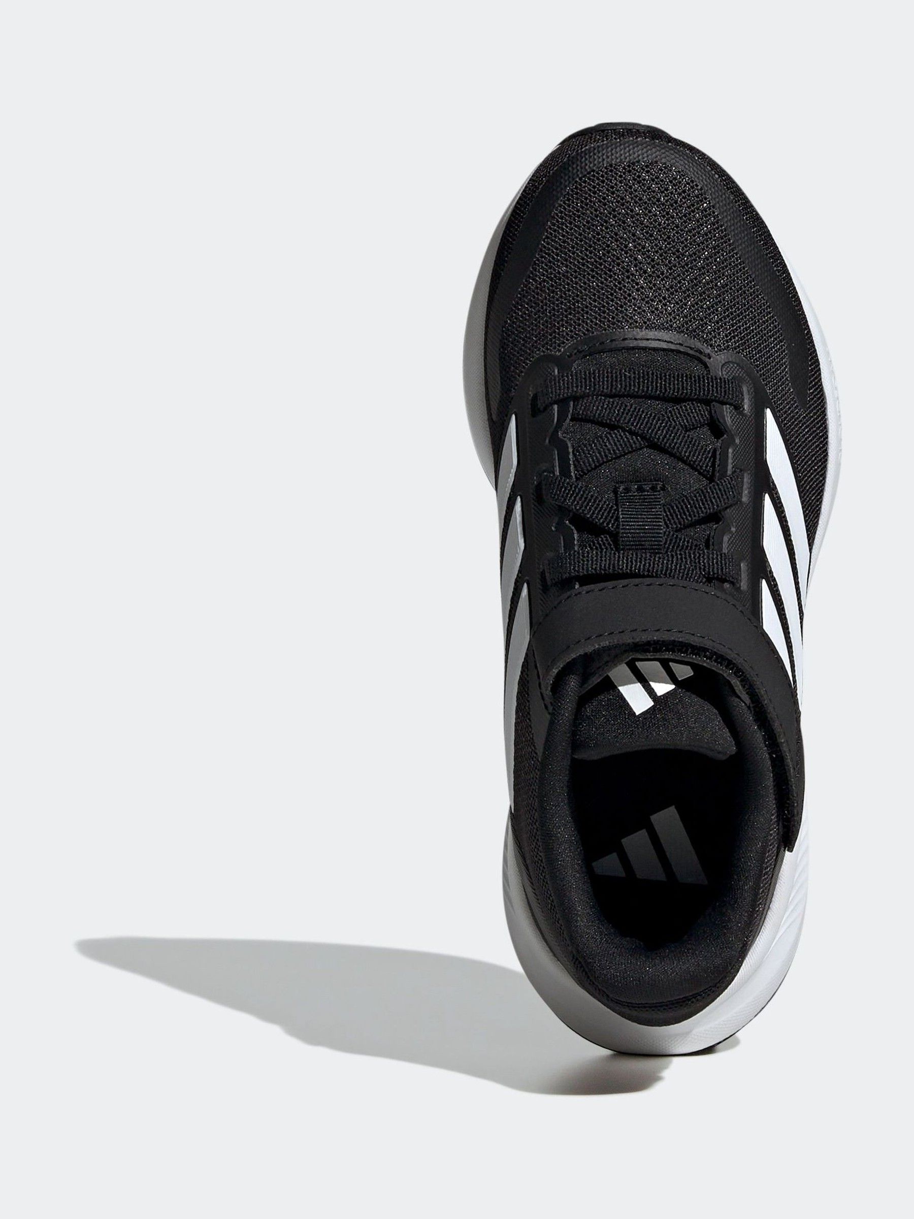 Zwart/wit - adidas Runfalcon 5 kindersneakers met elastische veters