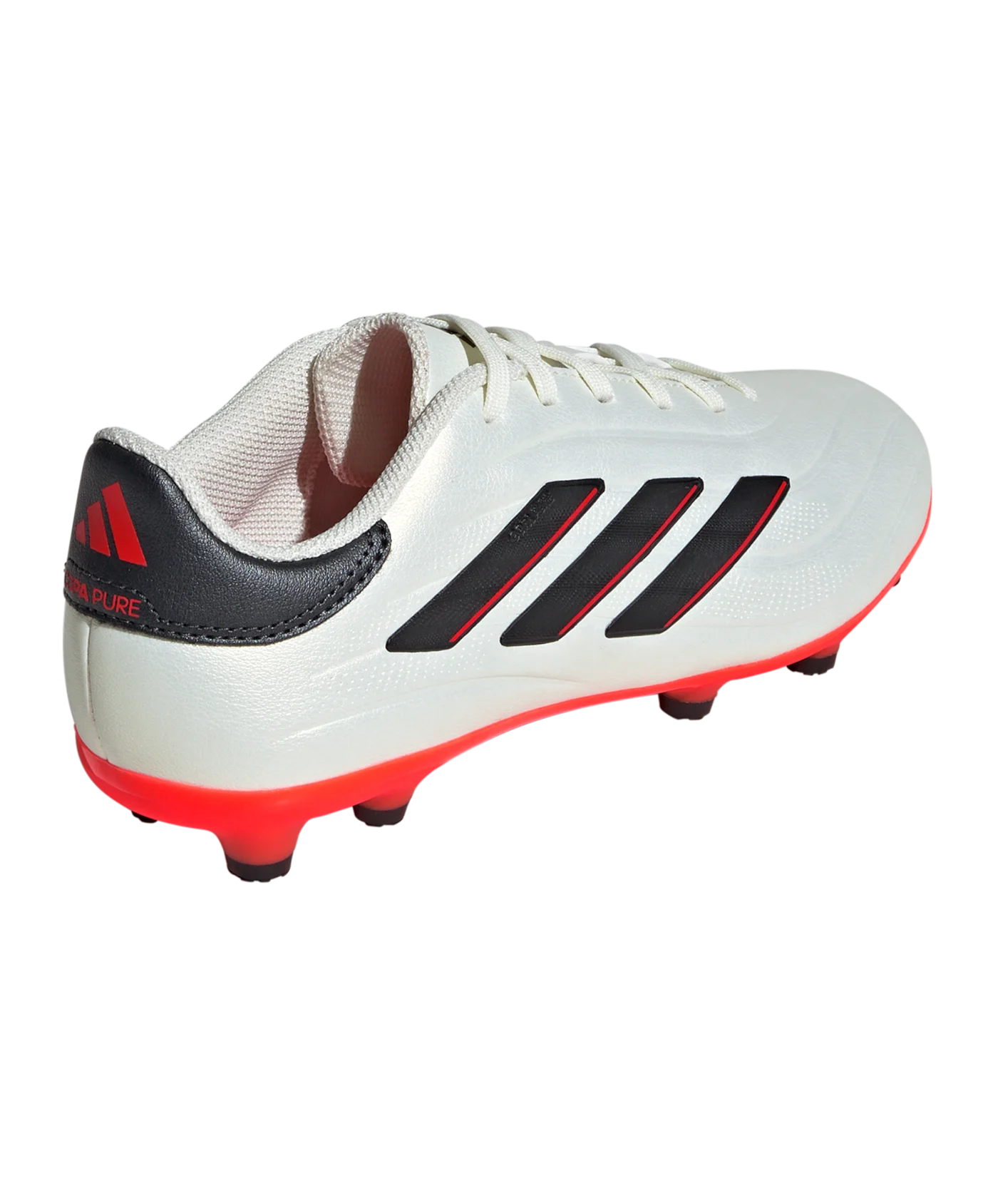 adidas COPA Pure 2 League FG Solar Energy Kids Weiss Schwarz Rot