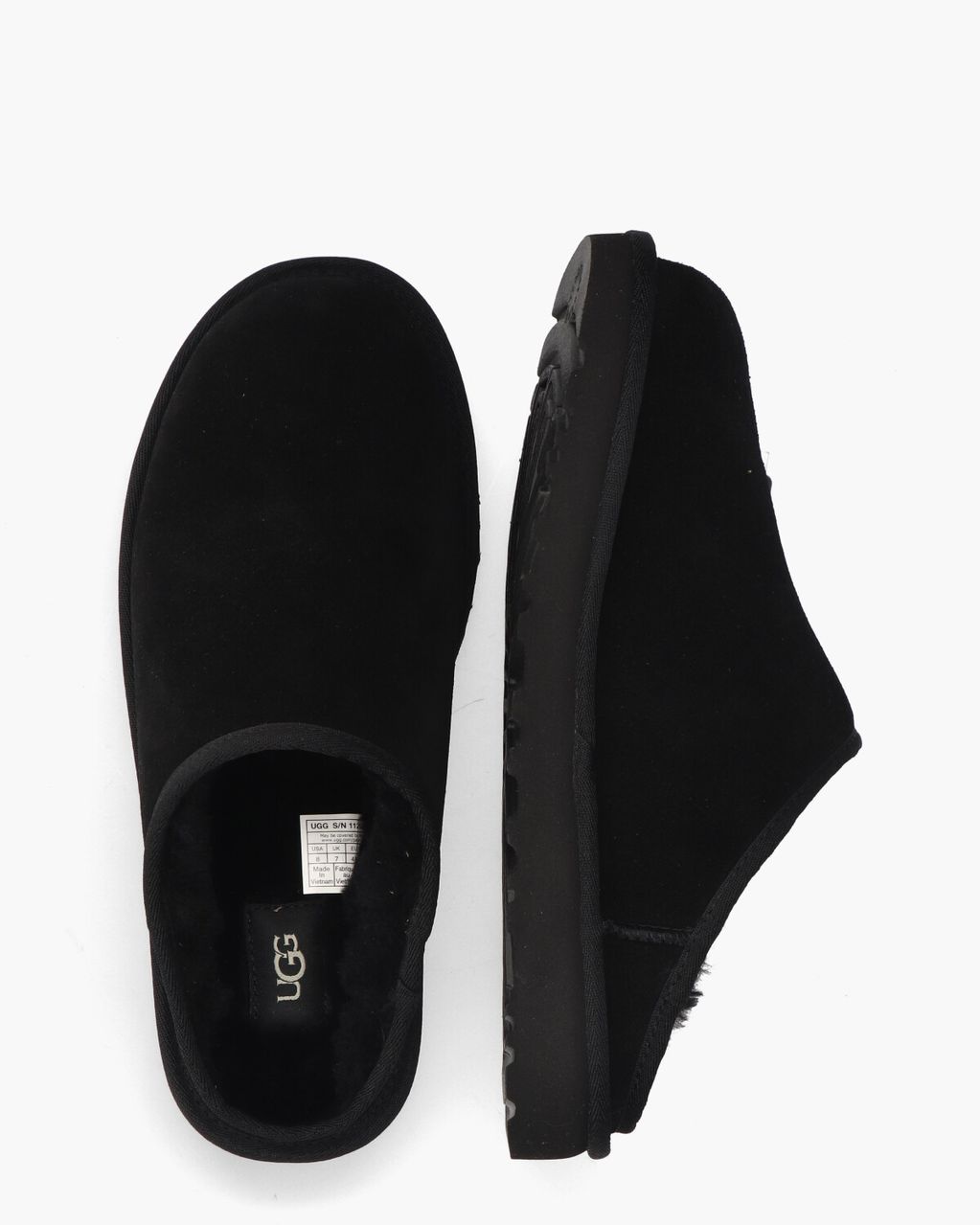 UGG Classic Slip-On Slipper Black Herenpantoffels