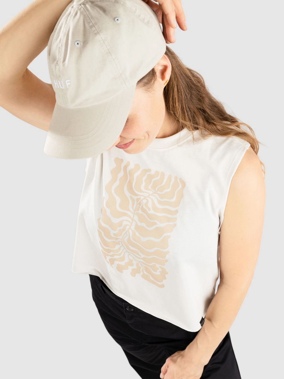 Coal Clara Tank Top egret