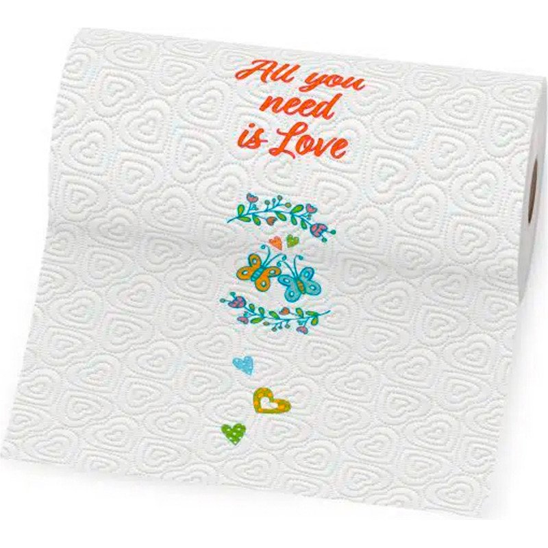 Essuie-tout Sopalin Love - Paquet de 6 rouleaux