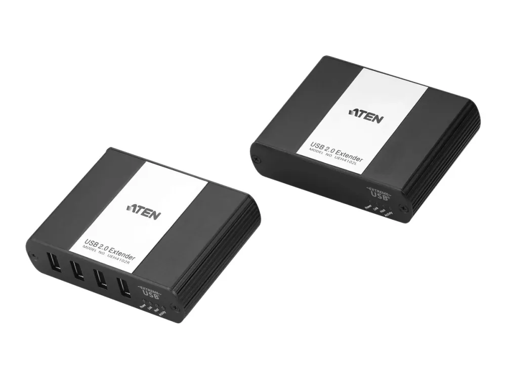 ATEN UEH4102 Local and Remote Units - USB-forlængerkabel - 4 porte - op til 100 m