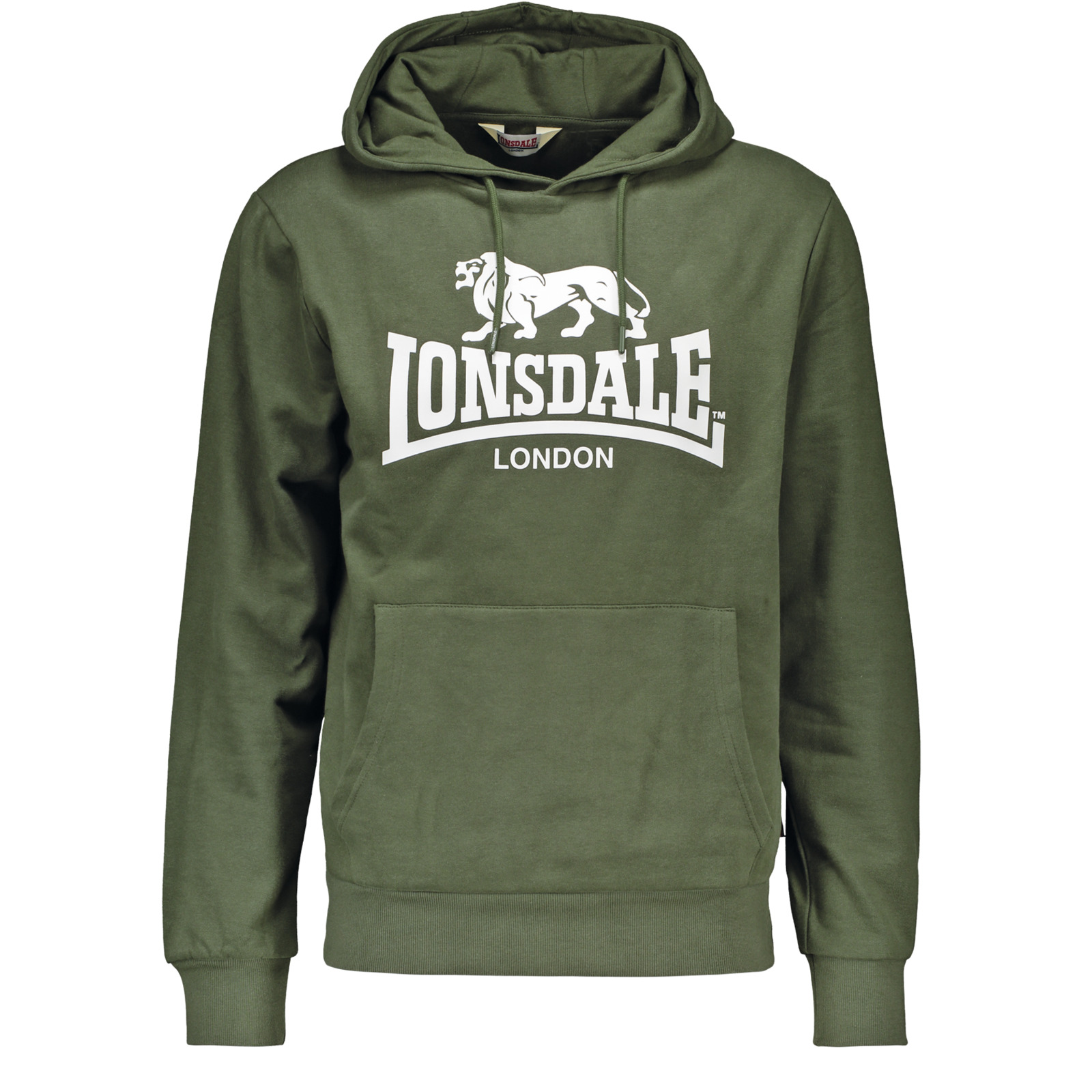 Lonsdale Herren-Sweathoodie L, olive