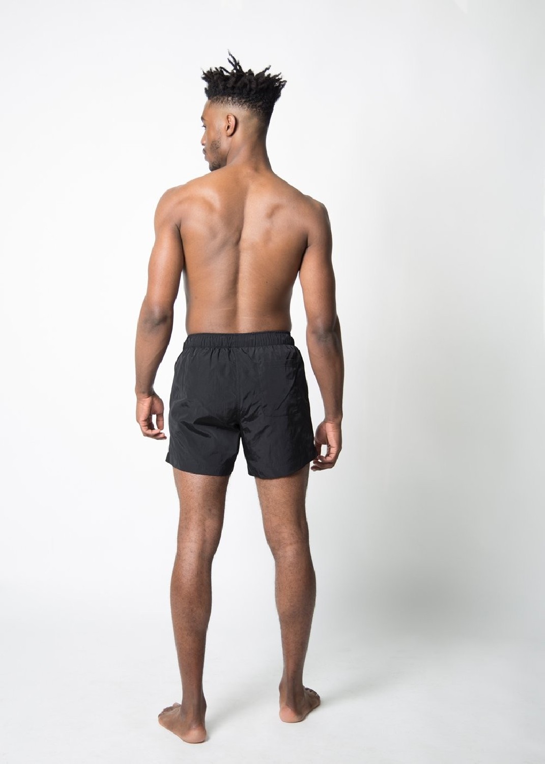 Neumuhle Badehose Maggia Net-Shorts Black Coal