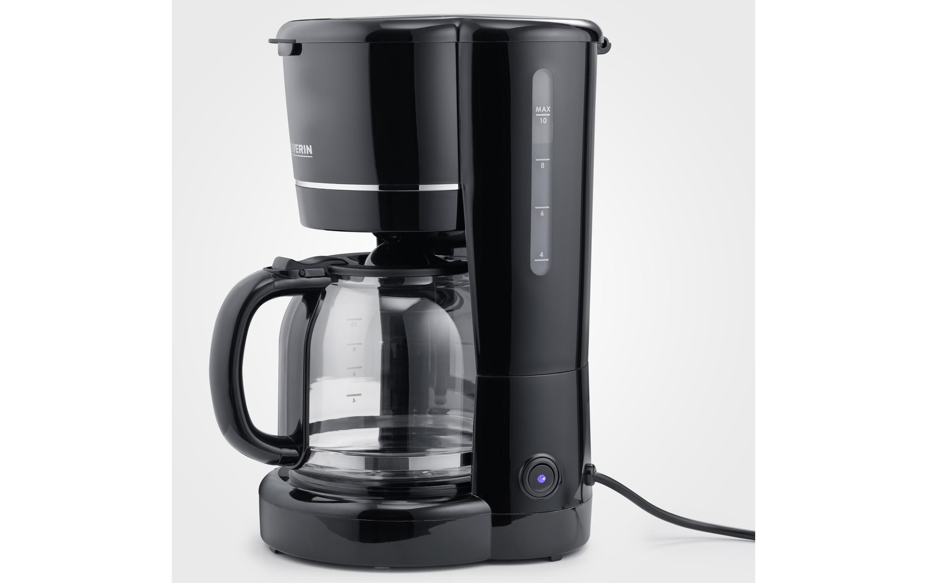 Filterkaffeemaschine KA4320 SchwarzKaffeemaschine mit Glaskanne
