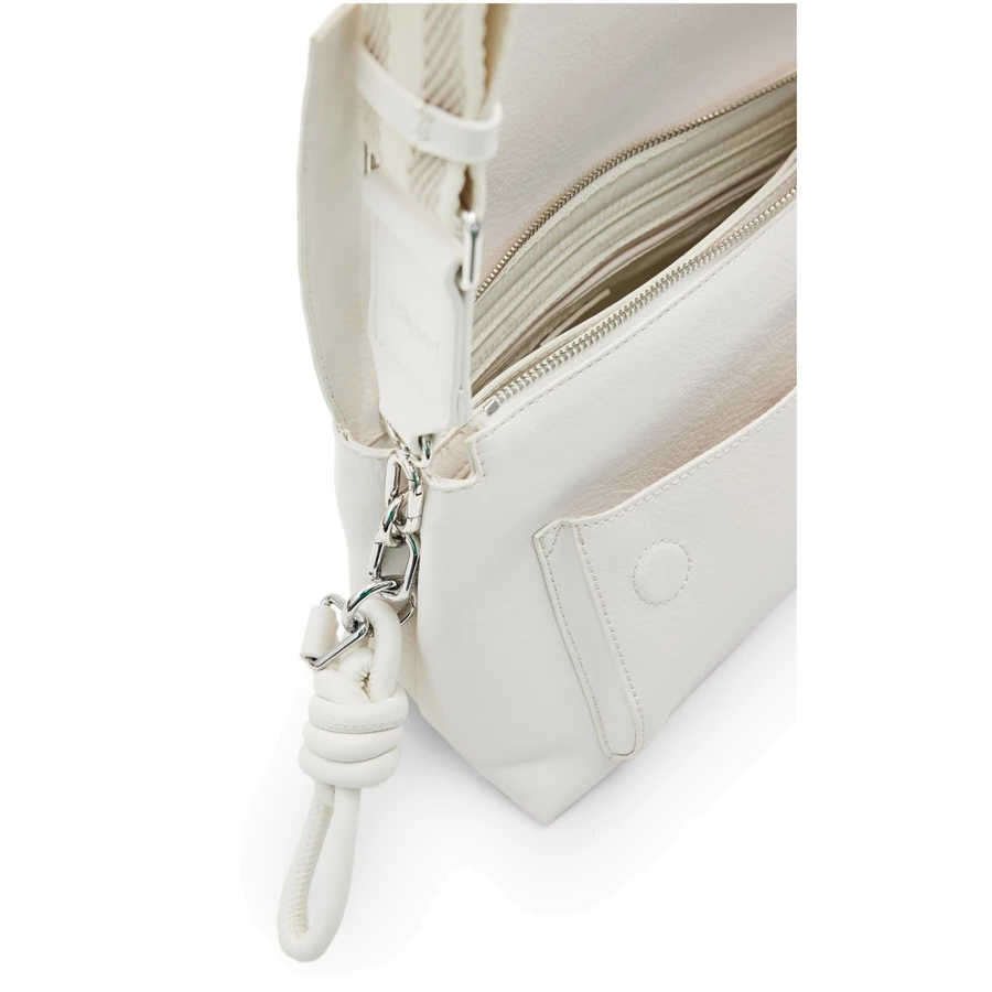 Desigual Half Logo 24 Venecia 2.0 - Umhängetasche 25.5 cm white