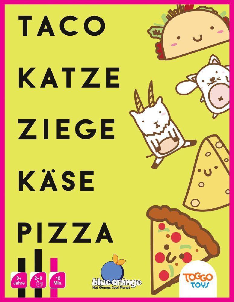 Taco Katze Käse Ziege Pizza