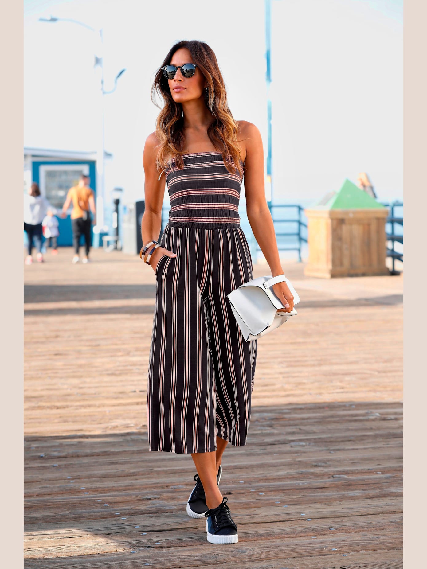 Baskets talon compensé tendance