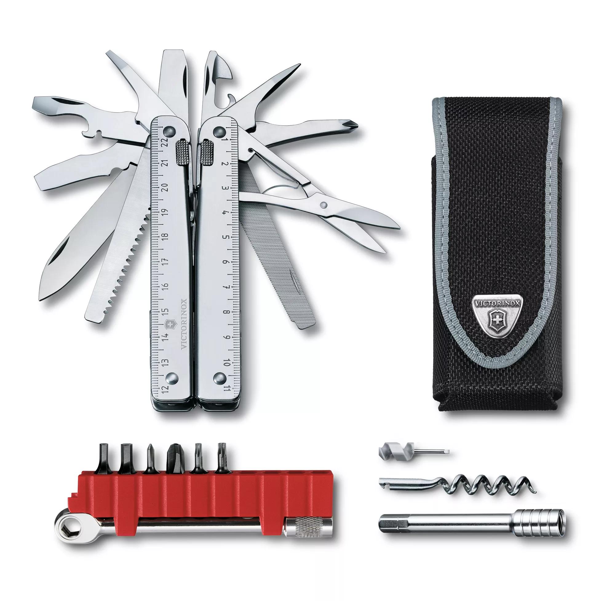 Swiss Tool X Plus Ratchet-Inklusive Nylon-Gürteletui