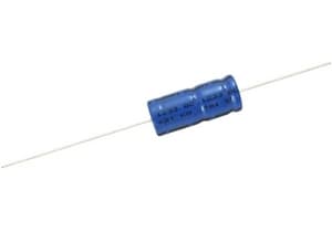 Vishay 2222 021 36221, Variabel kondensator, Aluminium, Volum, Sylindriske, Blå, 220000 nF