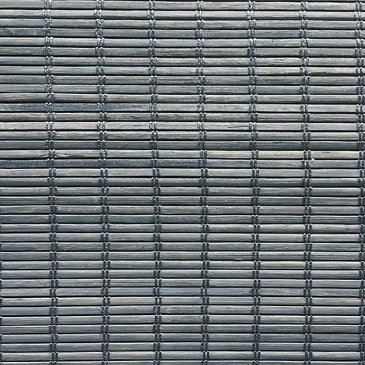 Store enrouleur Roll'Up bambou tissé gris Madeco L.250 x l.120cm