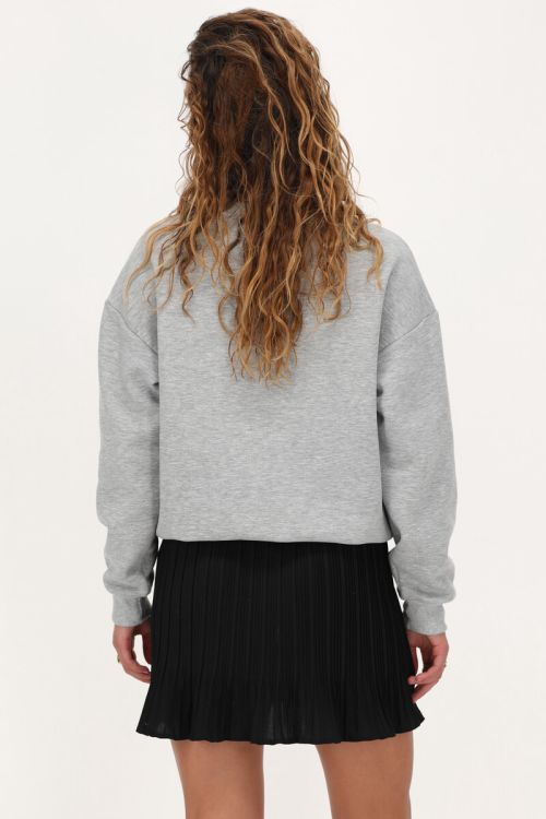 Zwarte plissé mini rok