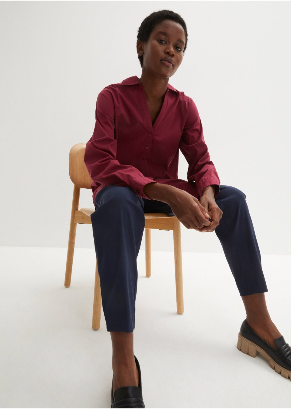 Blouse avec découpe