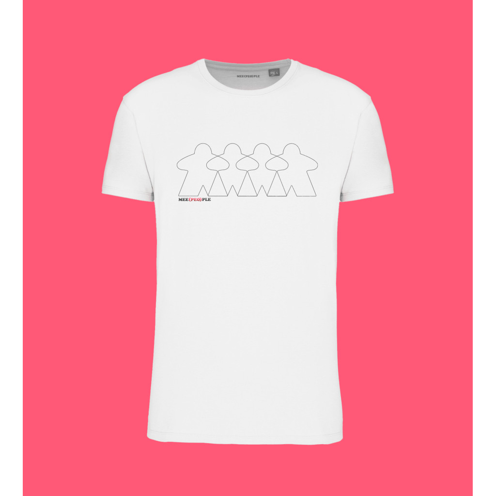 Tee shirt Homme – Quatuor – Blanc - M