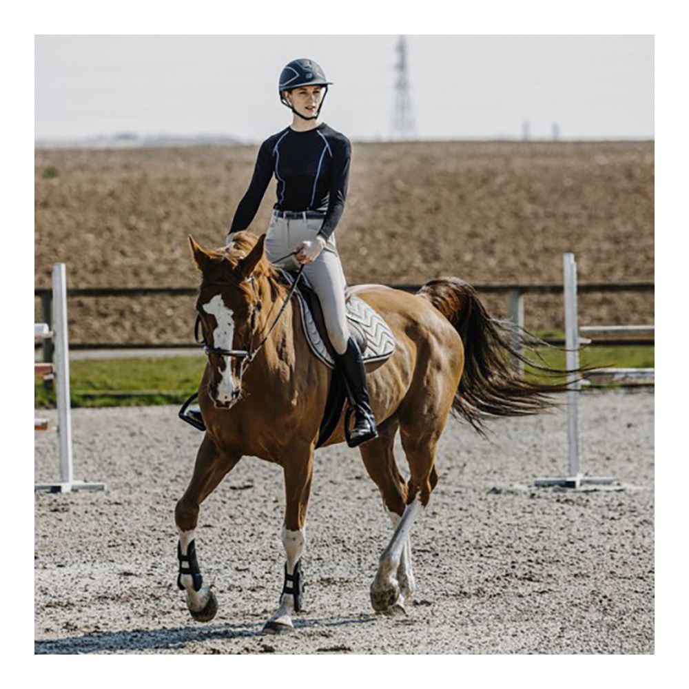 Equitheme RASSEMBLER - Tee-shirt Femme noir