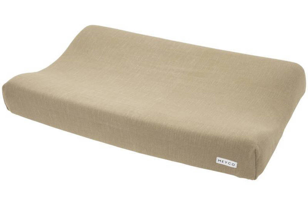 aankleedkussenhoes Knit basic taupe