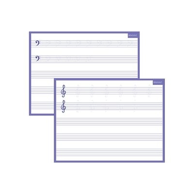 Bouchut - Ardoise médium - Solfège - 32 x 42 cm - double face