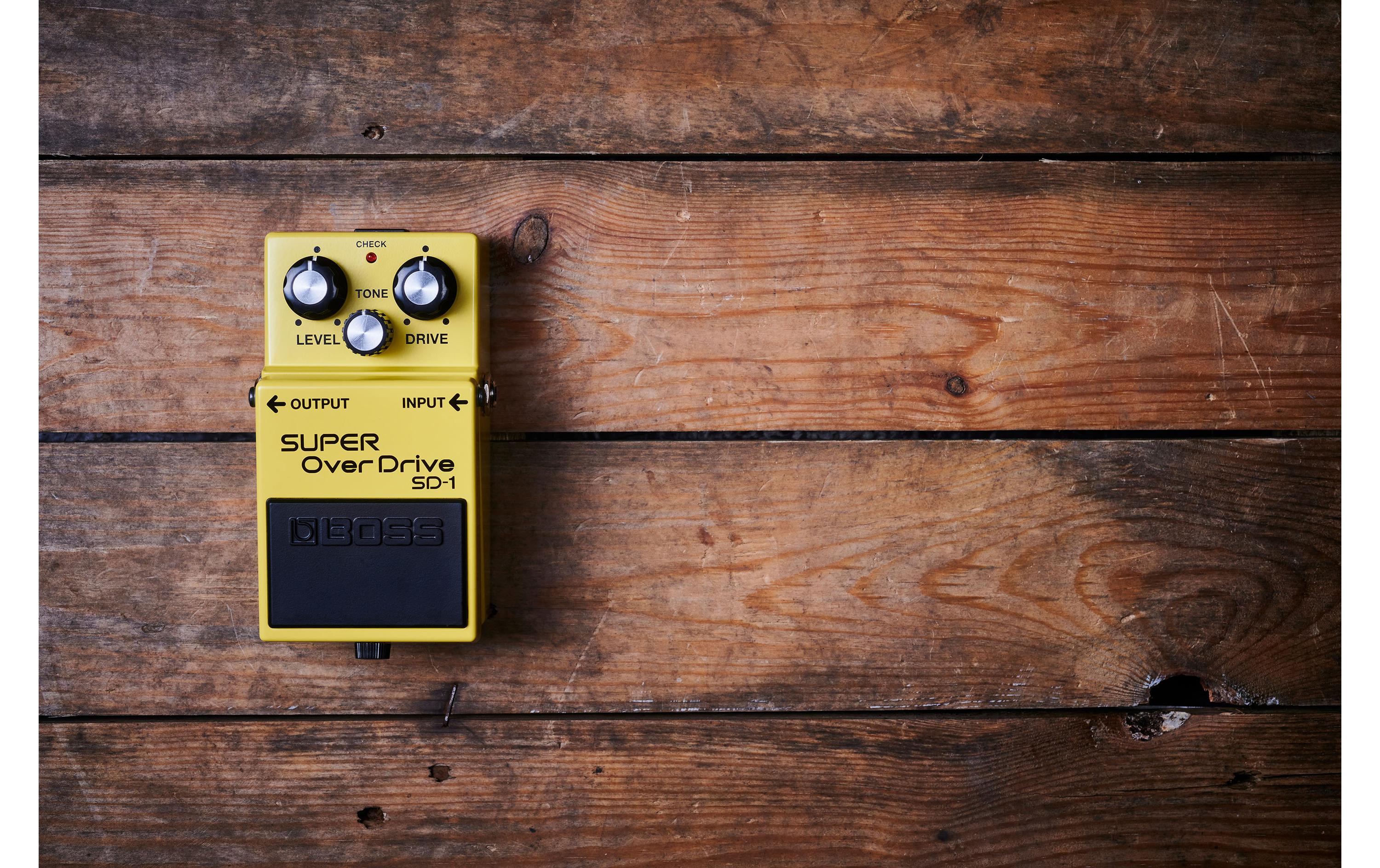 Pedal SD-1Wunderbar verzerrt!