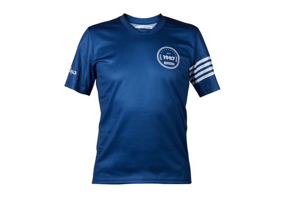 1987 TEAM Herren-Kurzarmshirt  dunkelblau  M