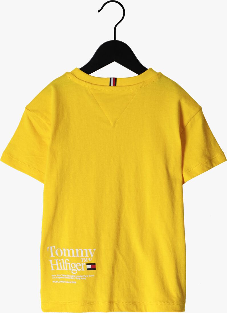 TOMMY HILFIGER oker tommy hilfiger t-shirt timeless tommy tee s/s