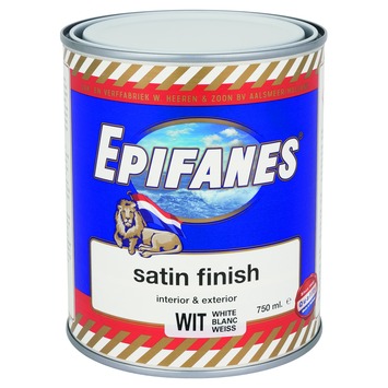 Epifanes satin finish wit 750 ml