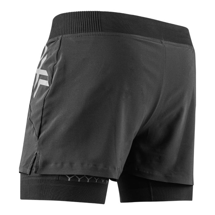 X-Bionic Herre Shorts Twyce Race 2in1 Shorts Sort