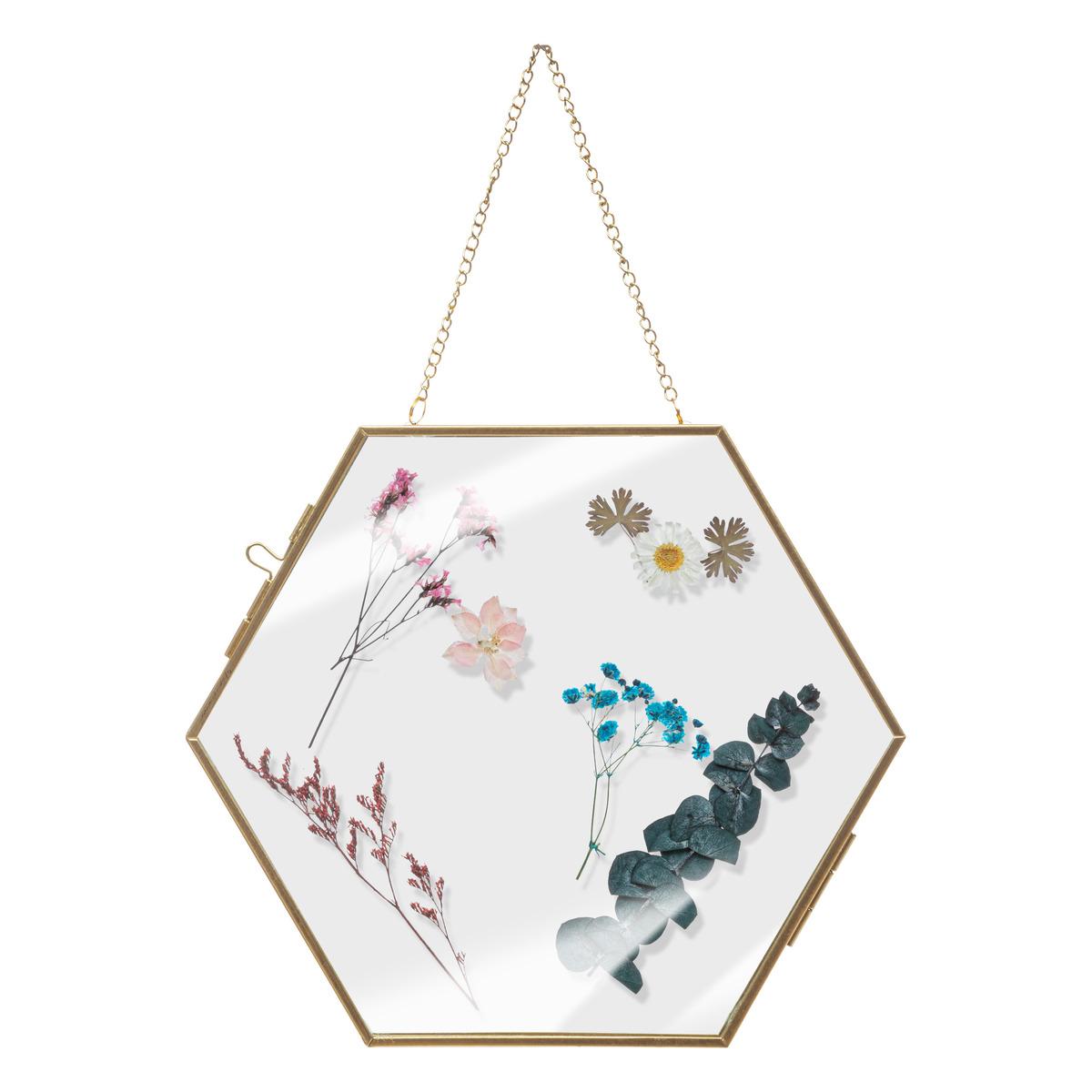 DECO MURALE FLEURS SECHEES CLEA D.25X21CM