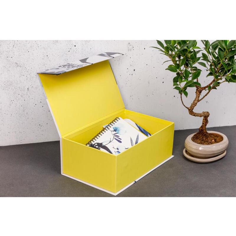 Inkebana, Boîte rectangulaire 29,8x17,8x10,8 cm - Multicolore