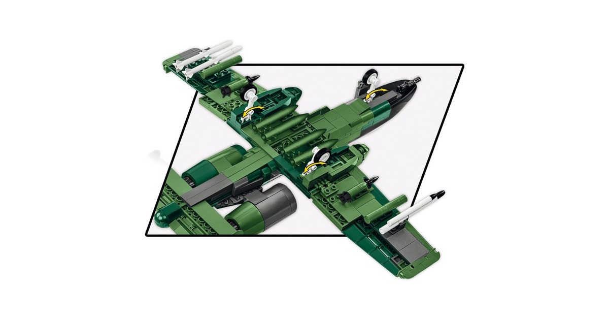 COBIArmed Forces - A-10 Thunderbolt II Warthog Constructiespeelgoed  (Schaal 1:48)
