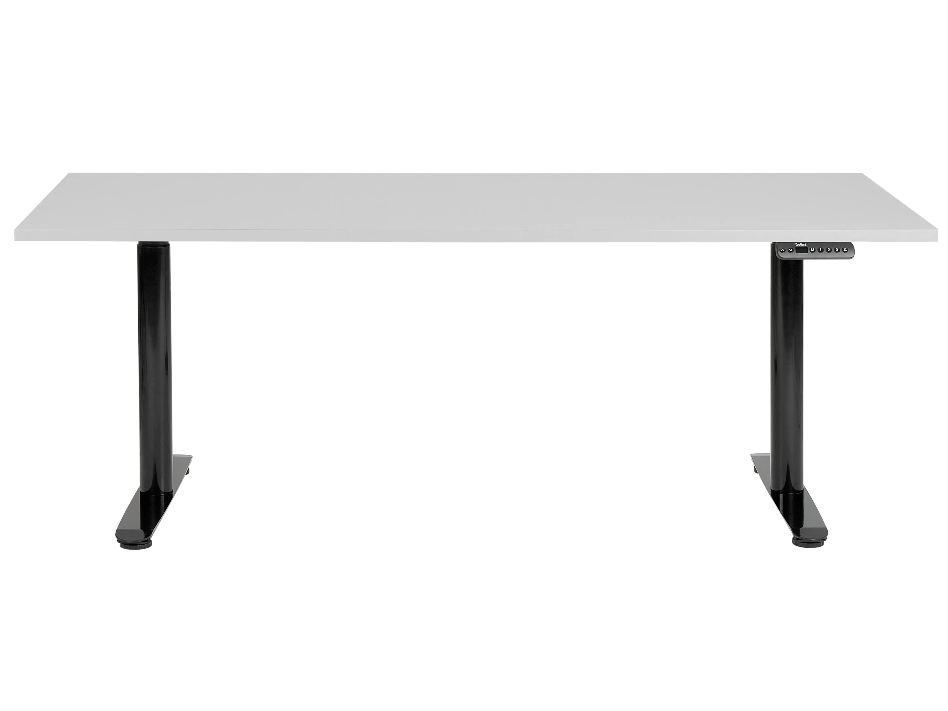 Elektrisch verstelbaar sta-bureau DESTINAS Grijs/zwart 180 cm 80 cm