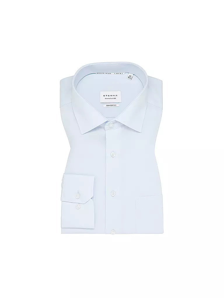 ETERNA Hemd Comfort Fit hellblau