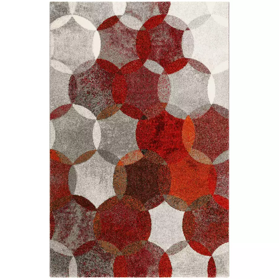 Esprit Kurzflorteppich Modernina rot