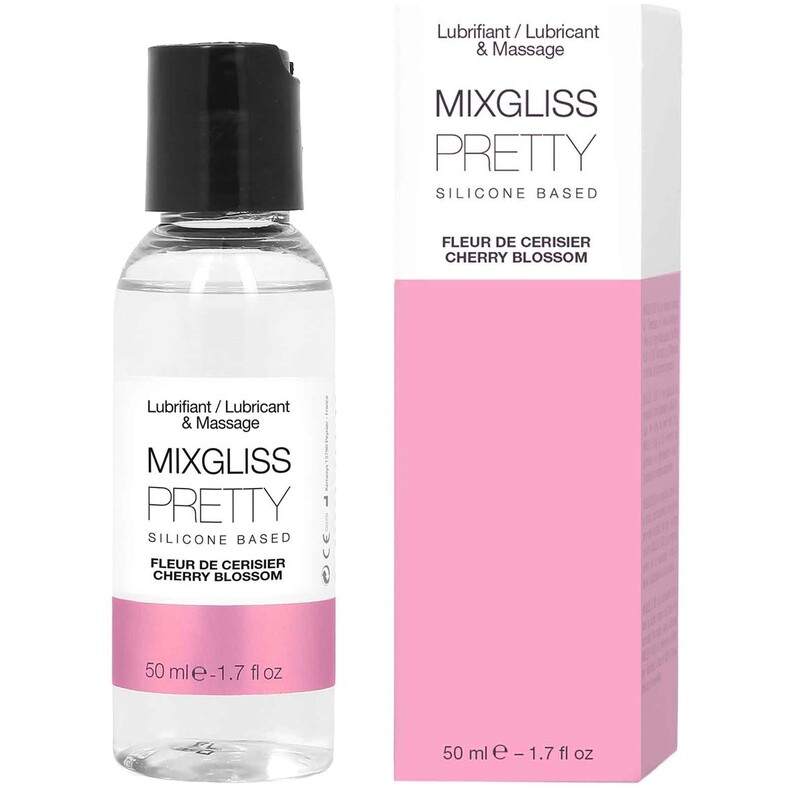 Fluide massage & lubrifiant à base de silicone - Fleur de cerisier - 50 ml
