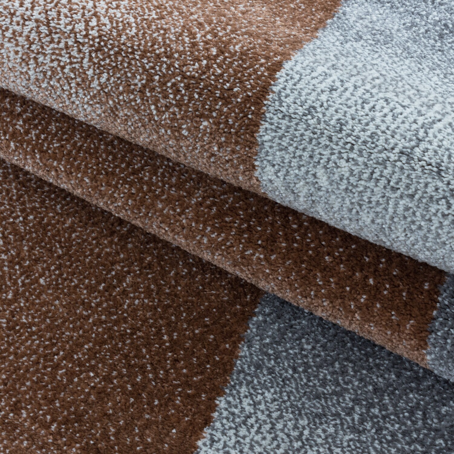 Wunderschöne Kurzflor Teppich, Moderner Designer Teppich rechteckig, Höhe 11 mm