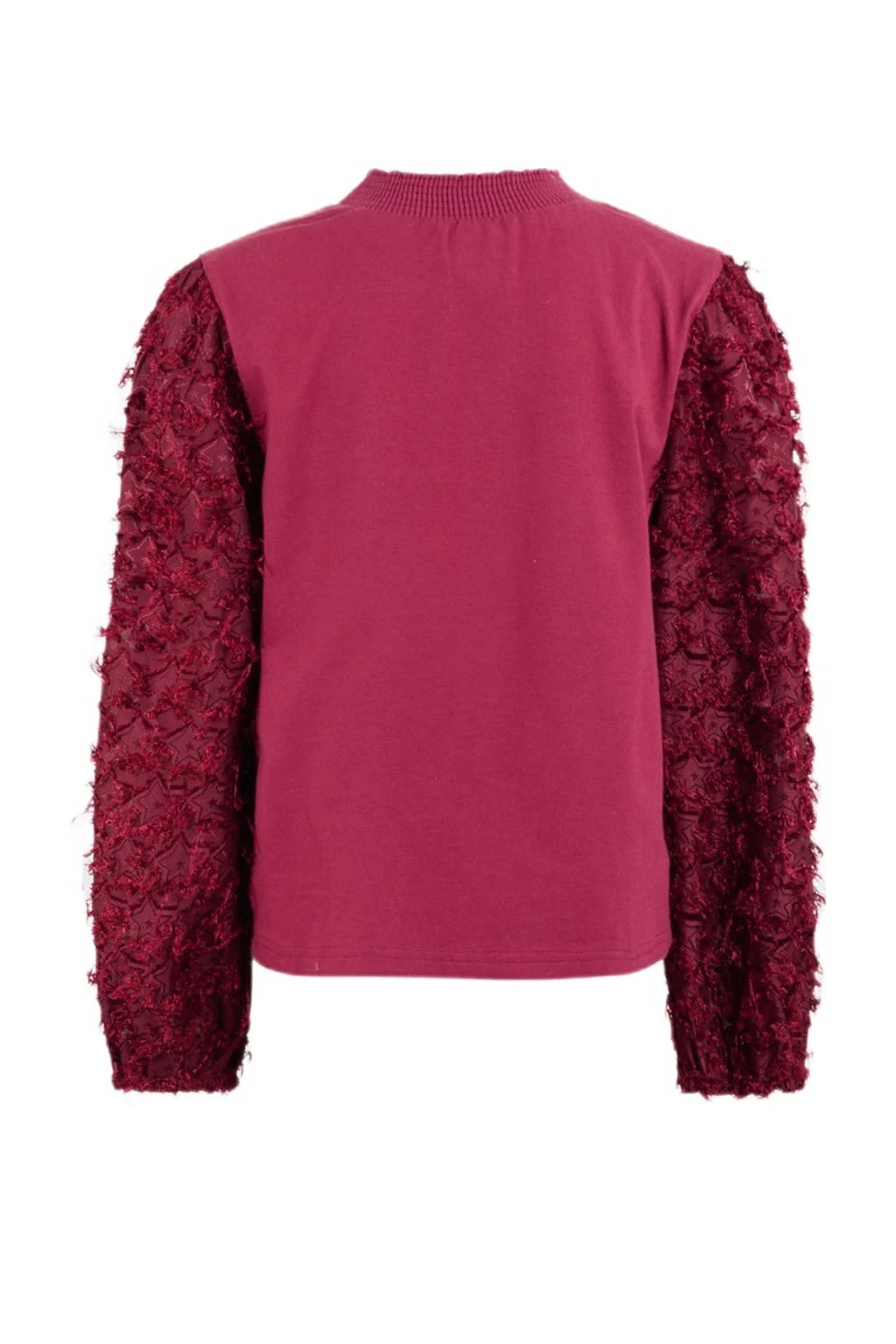 Shoeby blousetop donkerrood