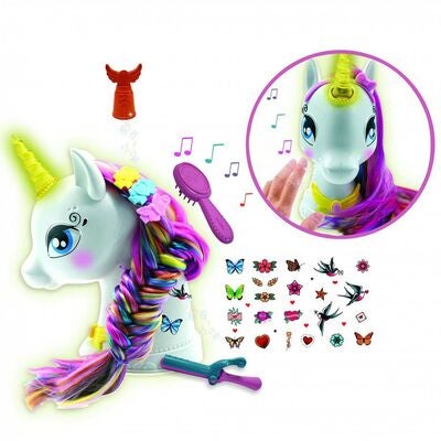 Lexibook My Magic Unicorn Interaktiv Stylingdukke