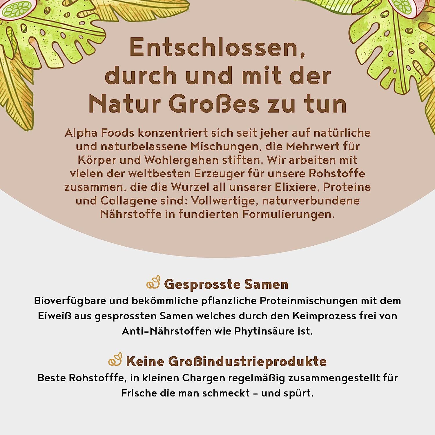 Vegan Protein - KOKOS - Pflanzliches Proteinpulver