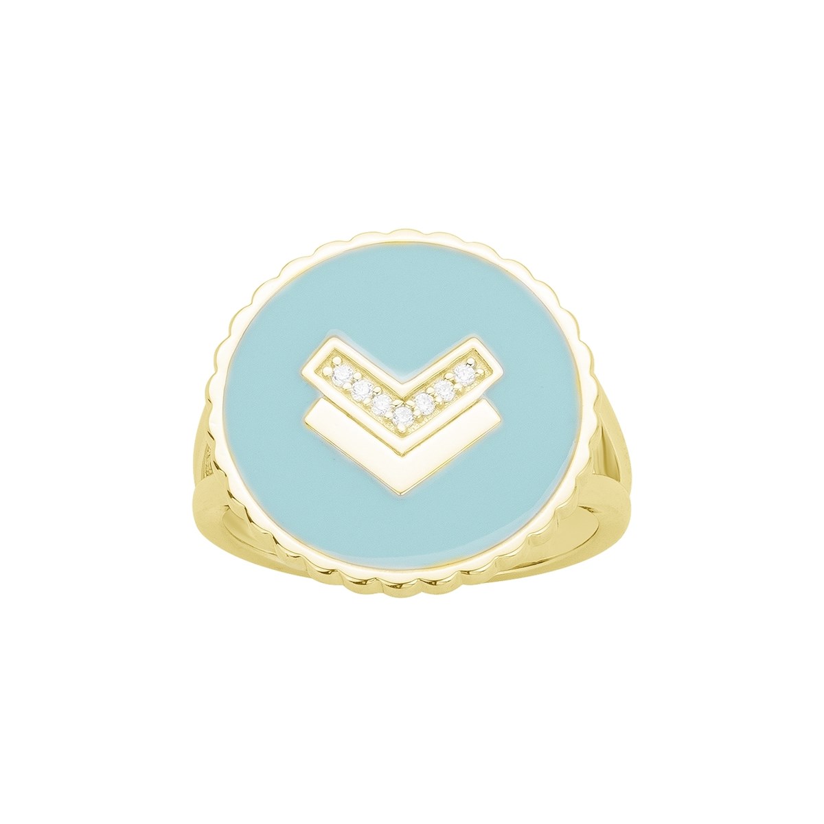 Bague en Plaqué Or jaune