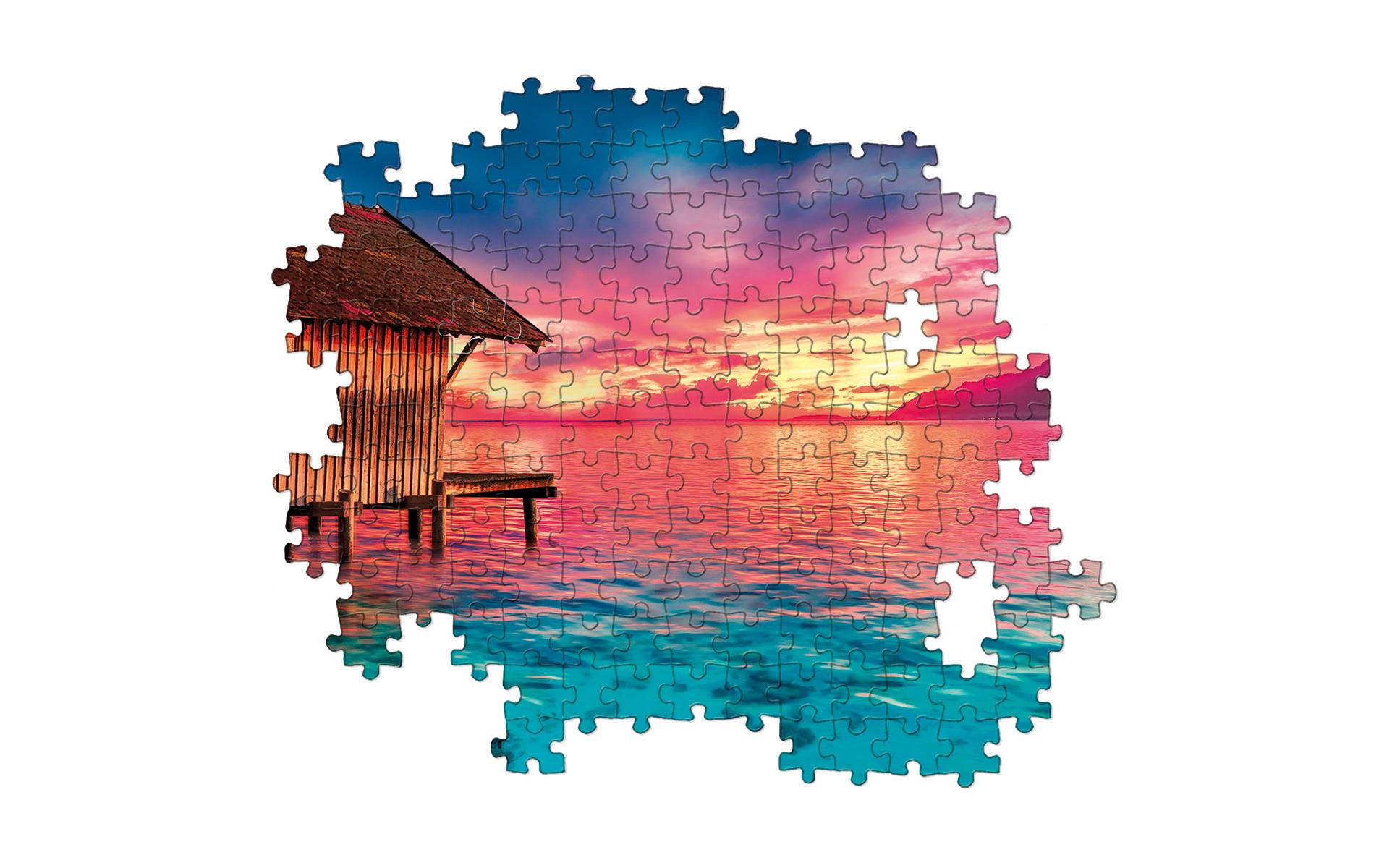Puzzle Blaues Meer 500tlg.Entspannendes Puzzle-Erlebnis