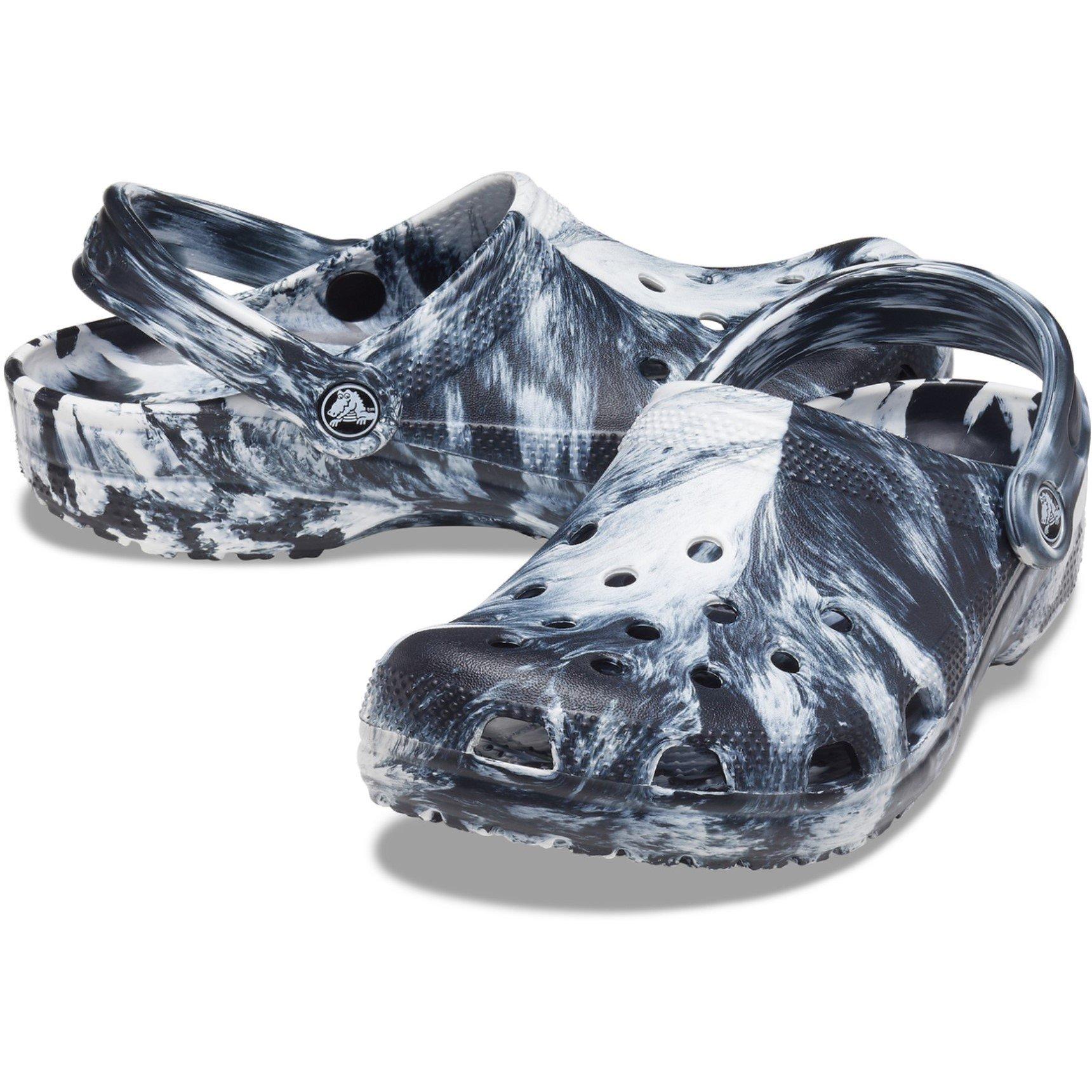 Crocs Classic Marble Clogs Womens