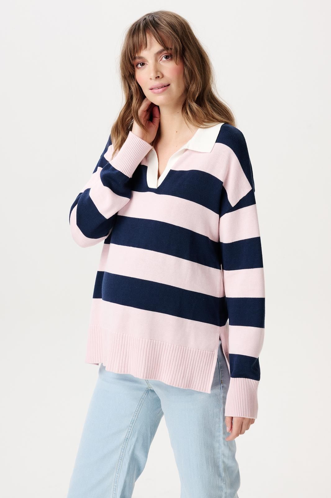 Noppies Maternity stripe - Block Stripe