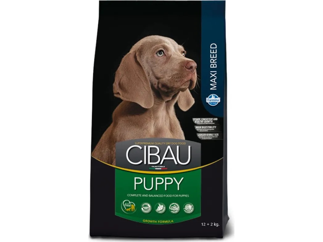 Farmina Cibau Puppy Maxi 12kg   2kg