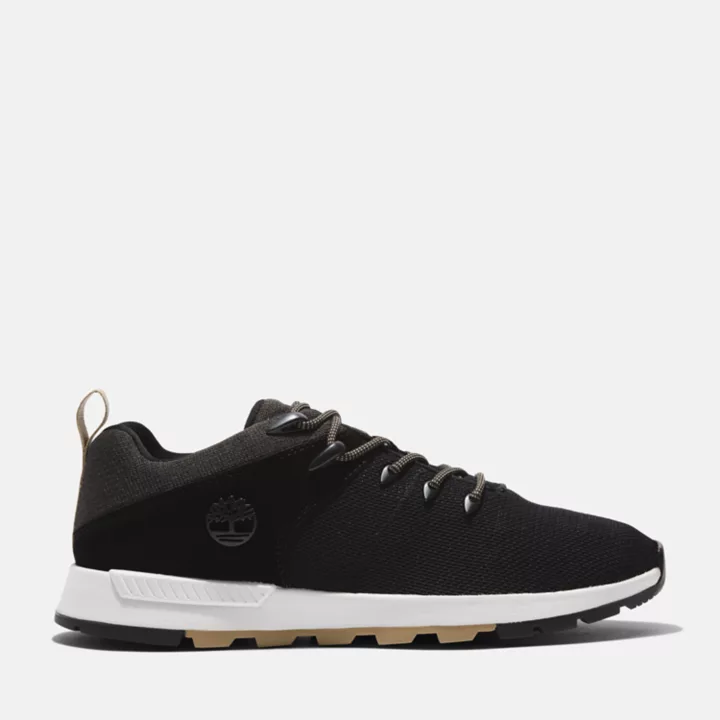 Basket basse à lacets Sprint Trekker pour homme en noir