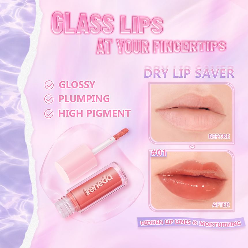 IRENEDA - Hi-Shine Lipgloss - 6 kleuren