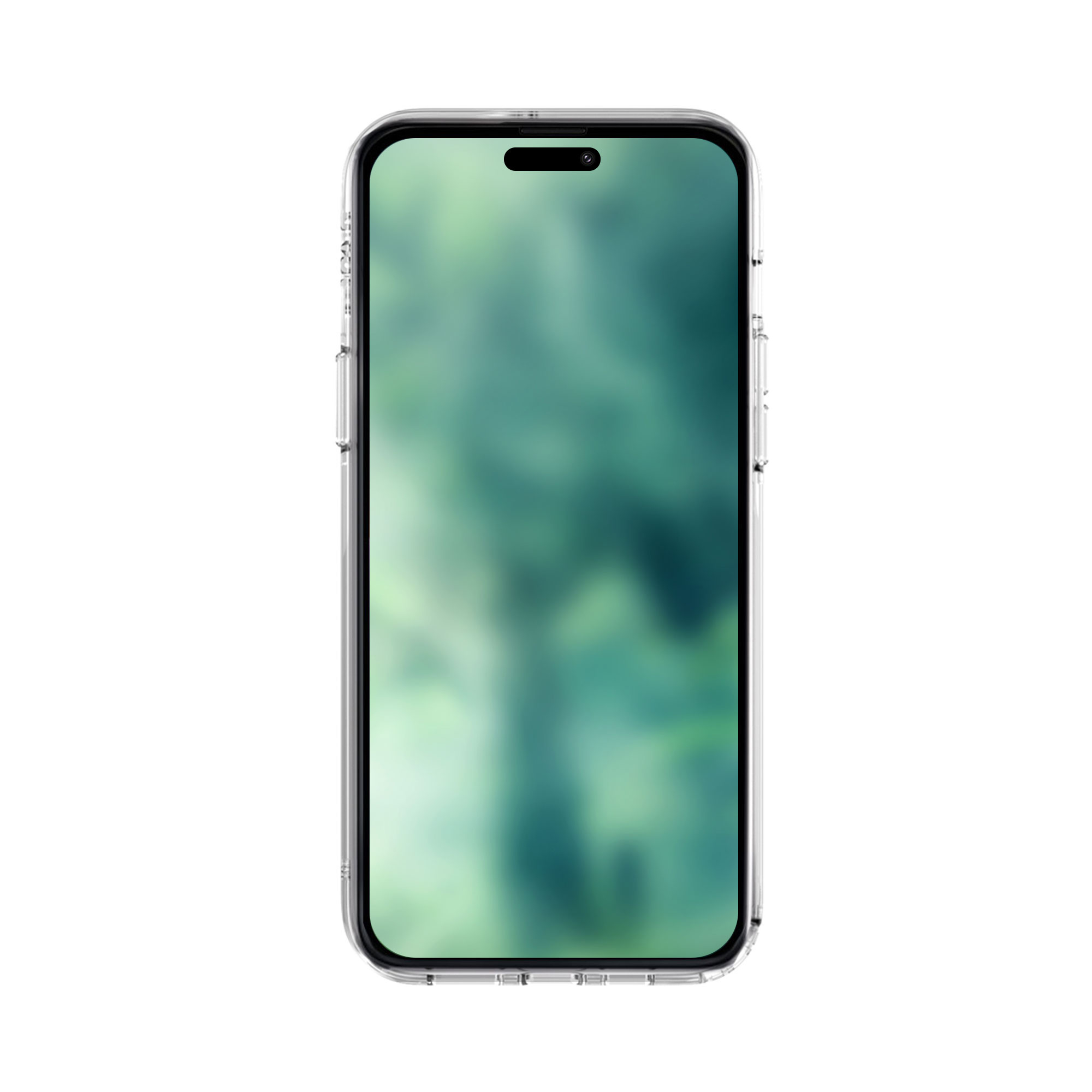 iPhone 15 MagSafe Antibakterielle Hardcase Hülle Recycelt (54486) - Transparent