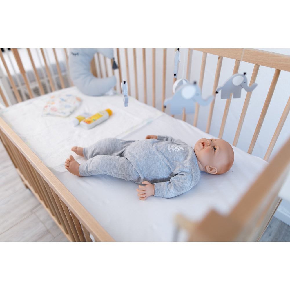 Køb tiSsi® Nature Hajo Bedside Crib Massiv Bøg